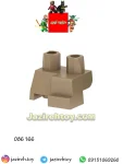 پای زانو زده رنگ خاکی